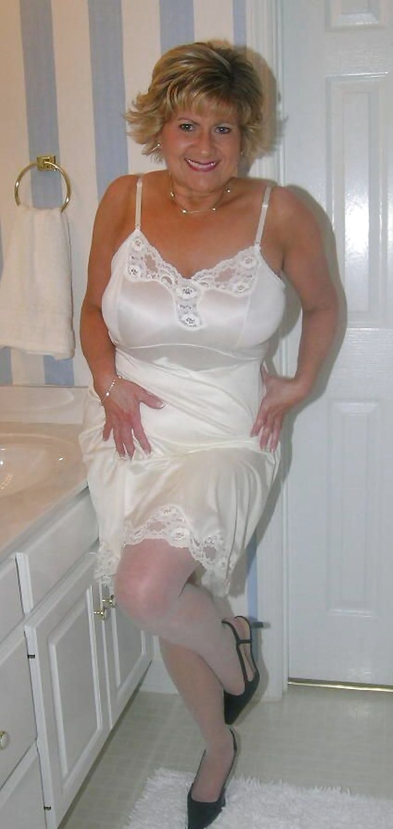 Fat in transparent clothes