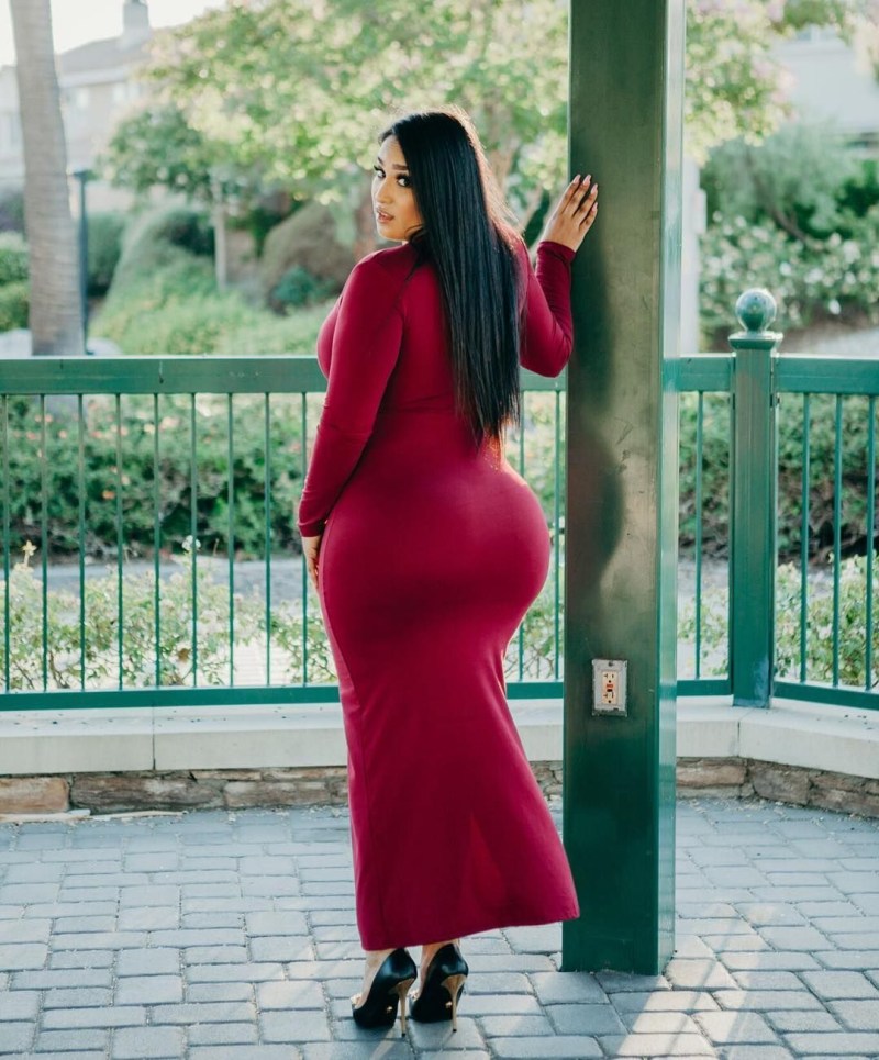 A rider with a big back