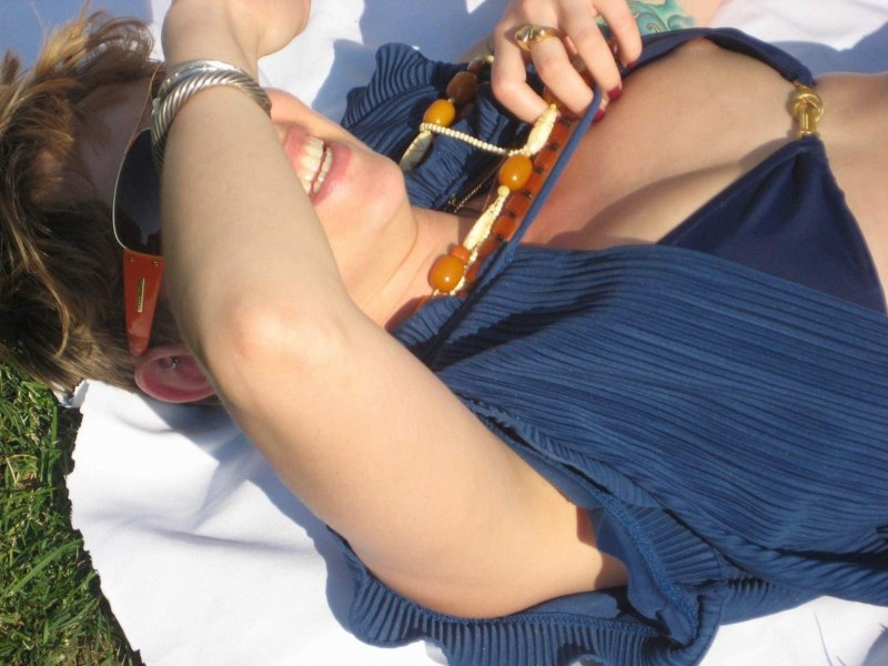 I accidentally lit up my chest