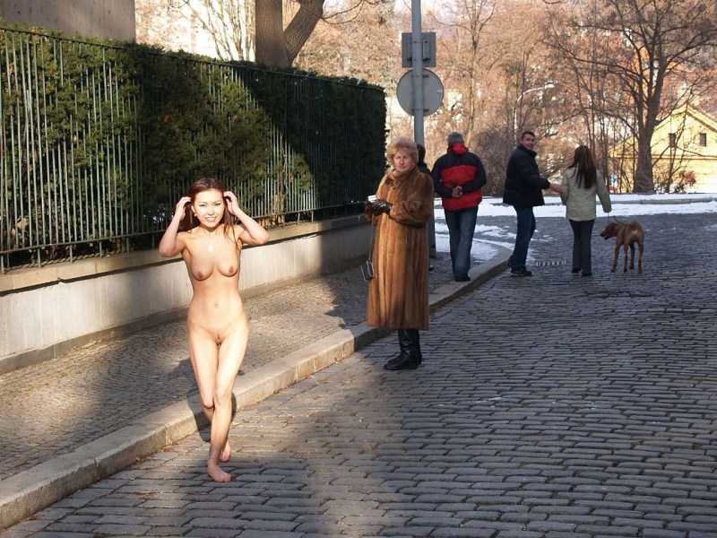 Forced nudity of women