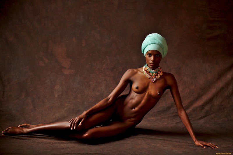 Beautiful naked black women