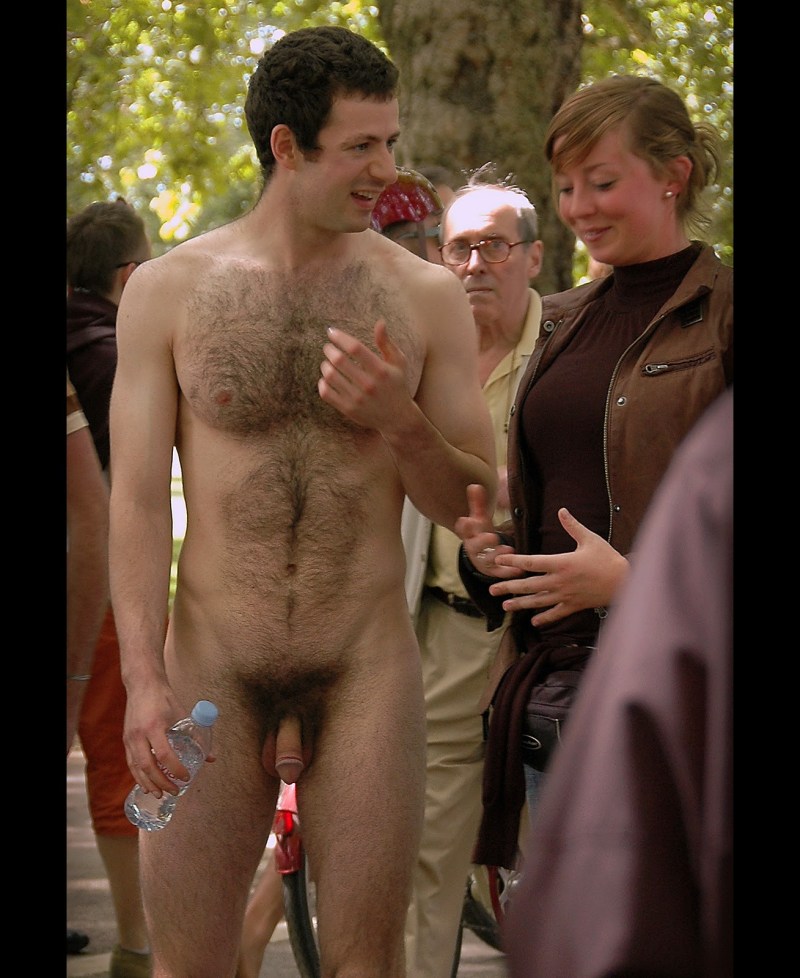 Naked guys with dressed