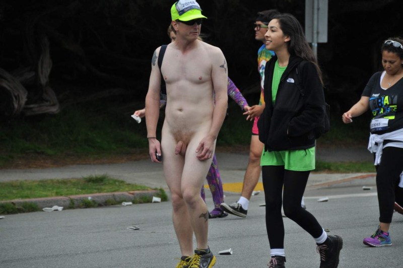 Naked walks in nature