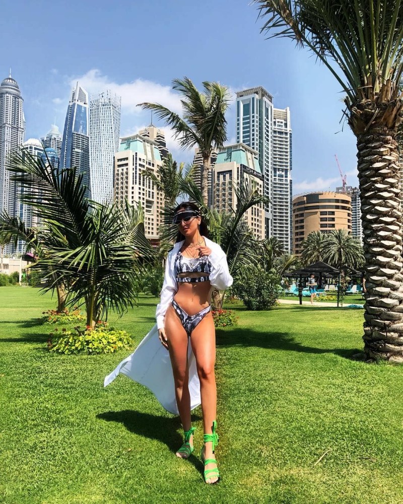 Volleyball player of the US team Rebecca