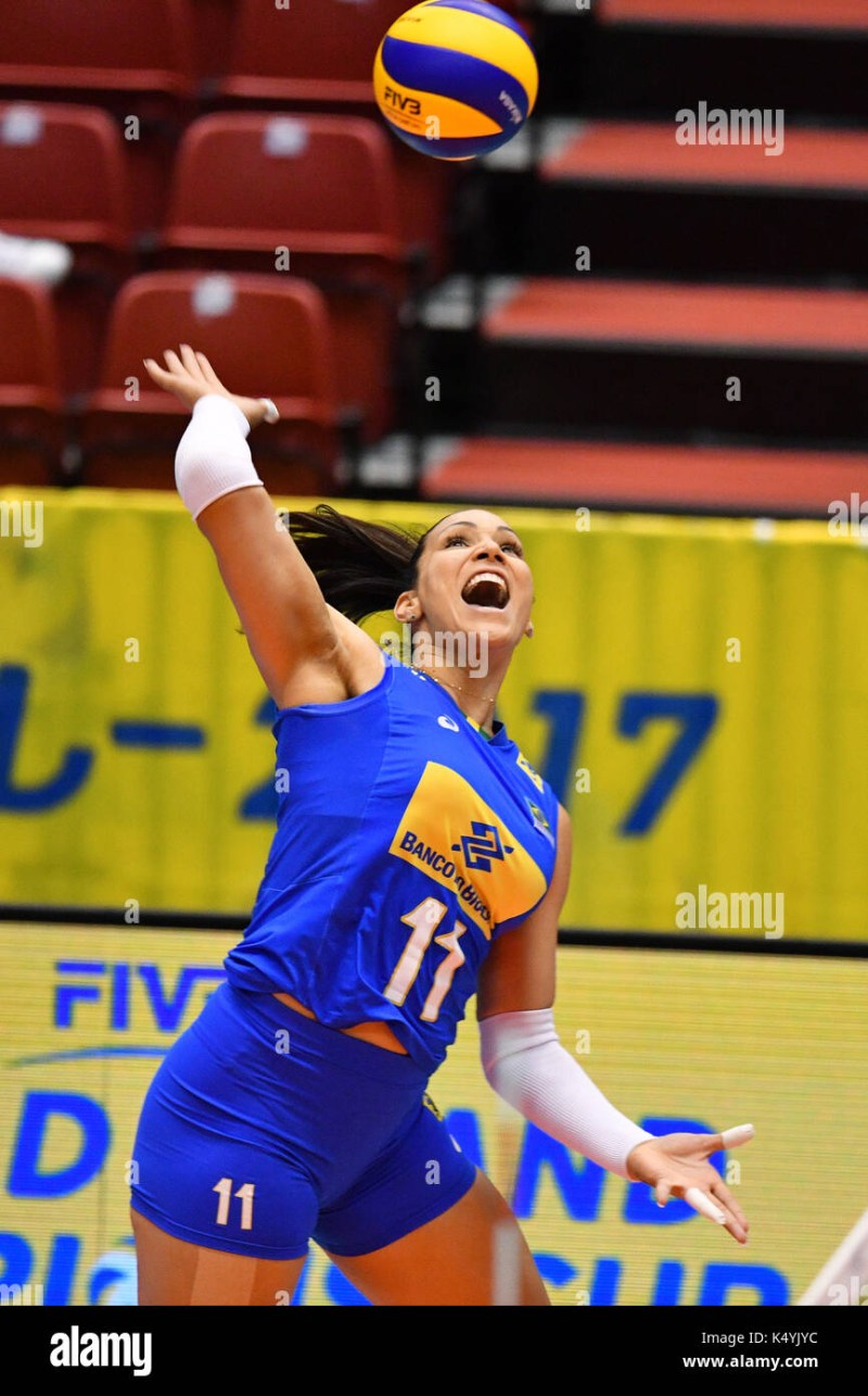 Volleyball player of the Brazilian national team Keyly
