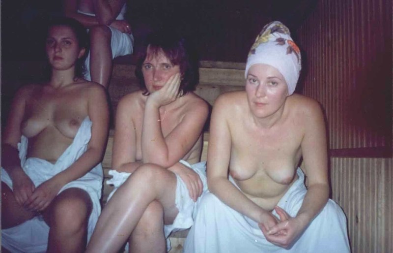 Soviet public baths nude