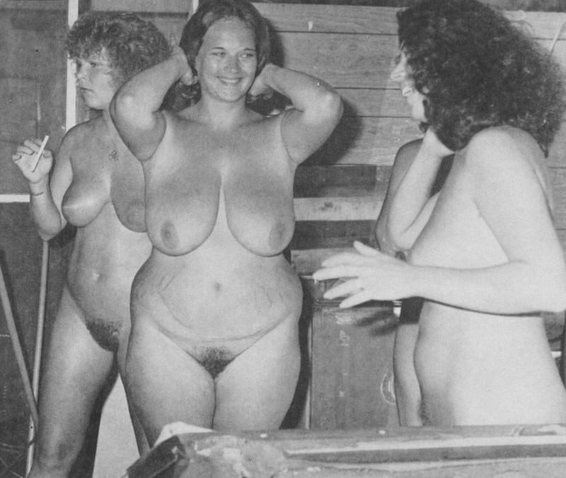 Naked women in Soviet baths