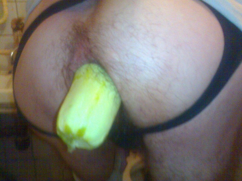 Female masturbation by vegetables