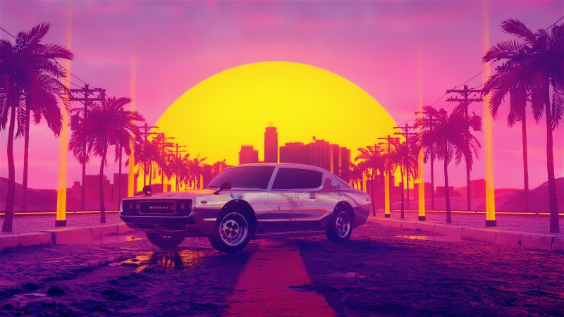 Miami eighties retrovide