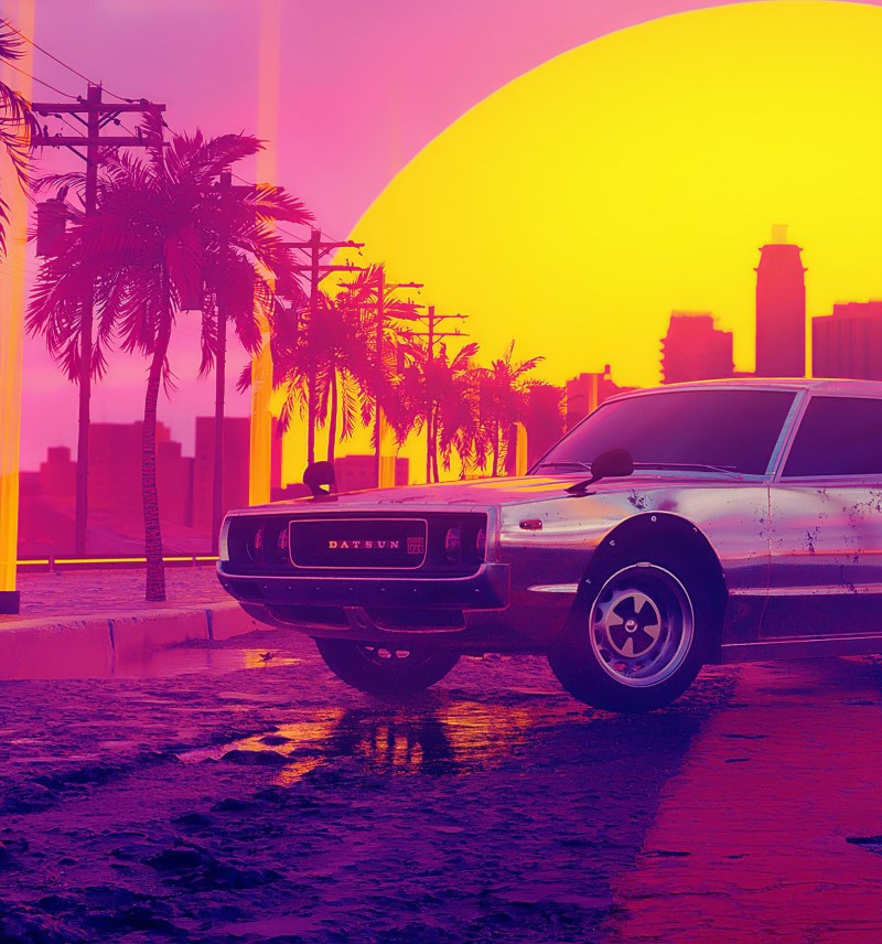 Miami eighties retrovide