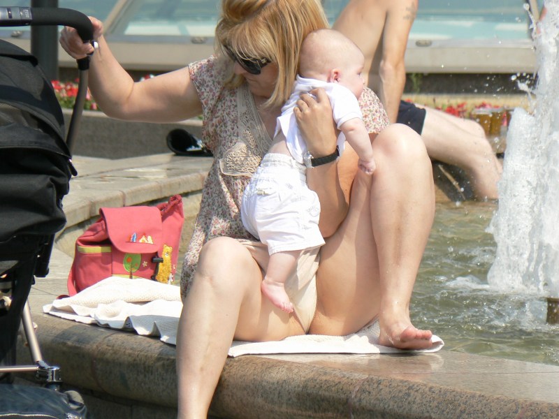 Corporate party without panties