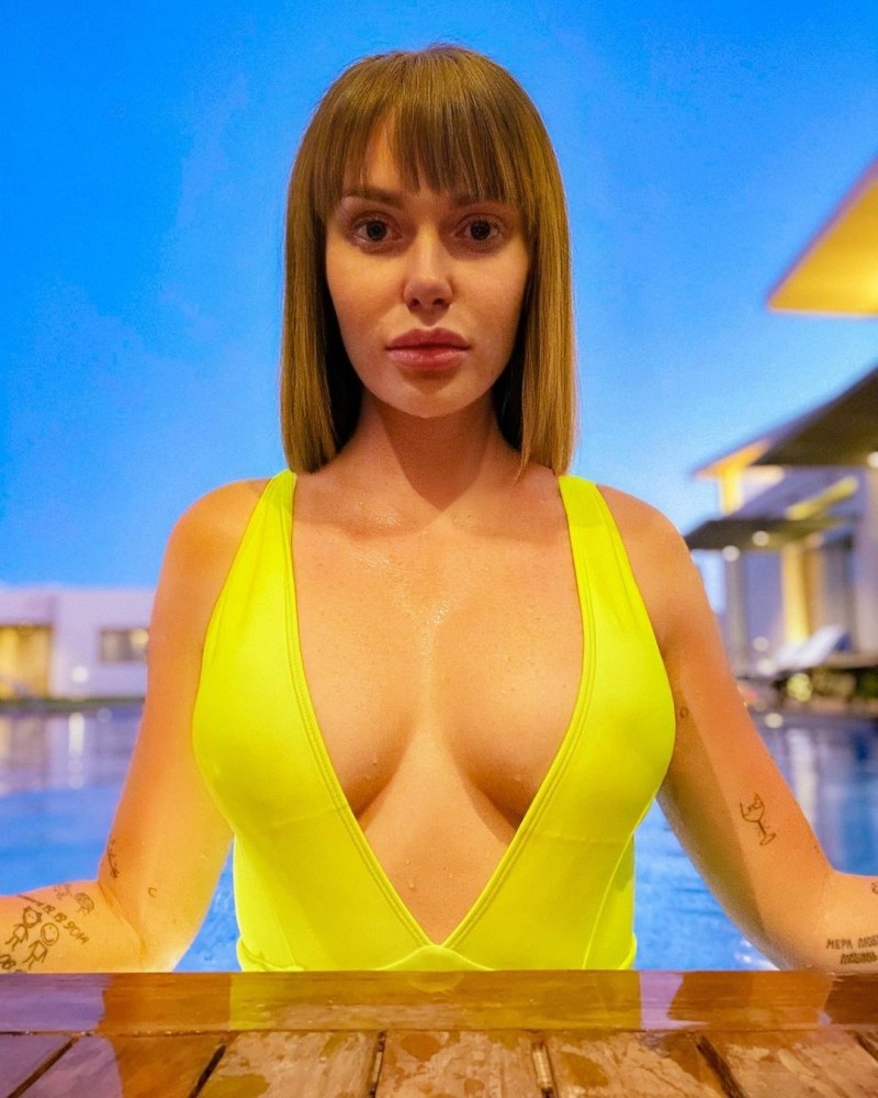 Olga Alberti model underwear