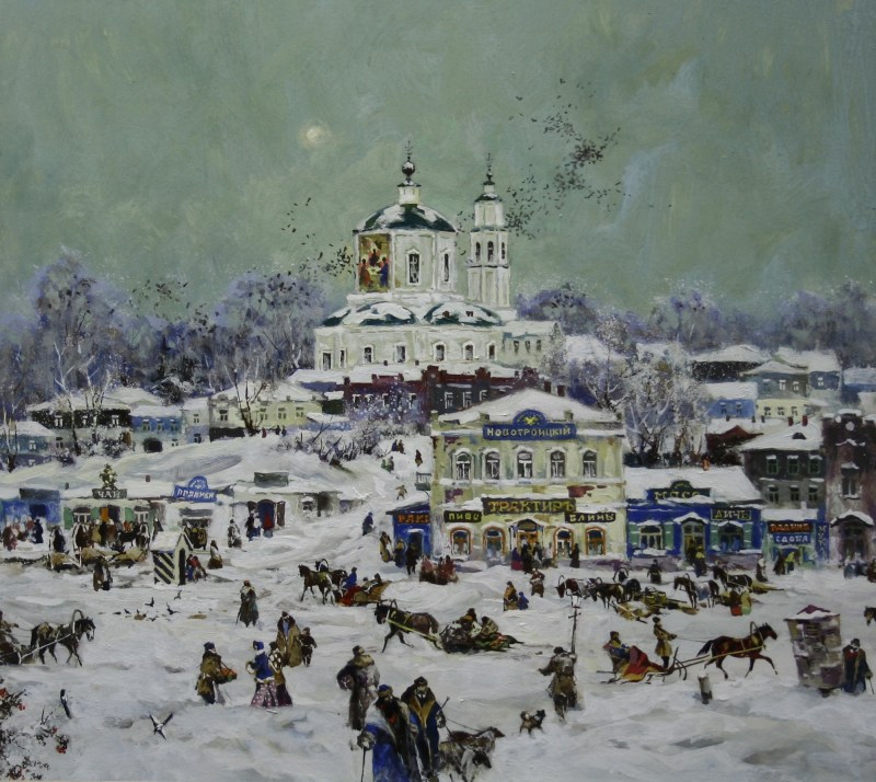 Artist Vladimir Parashechkin