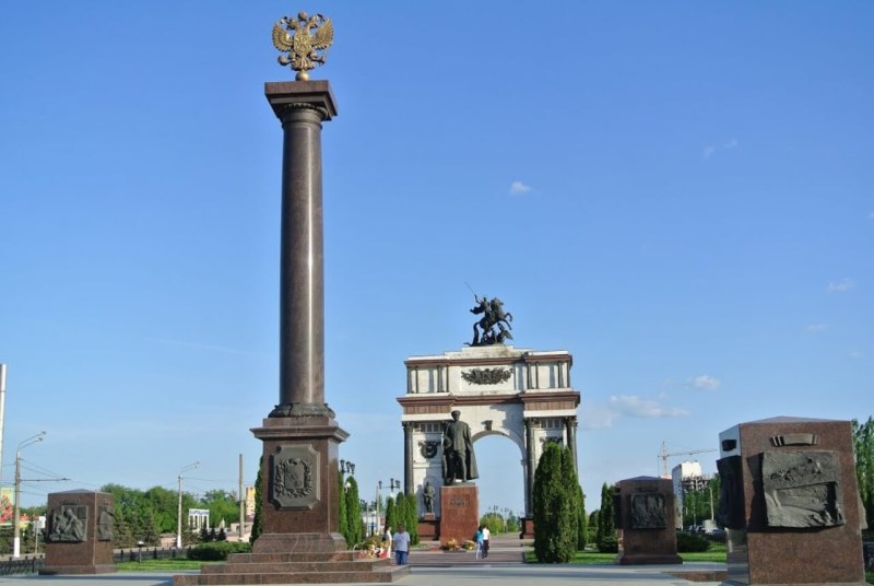 Memorial complex Kursk arc Kursk