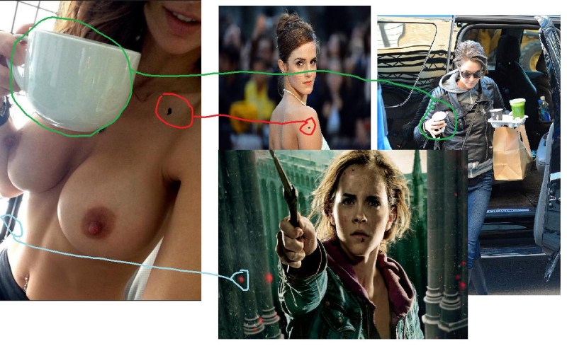 Plums of naked Emma Watson