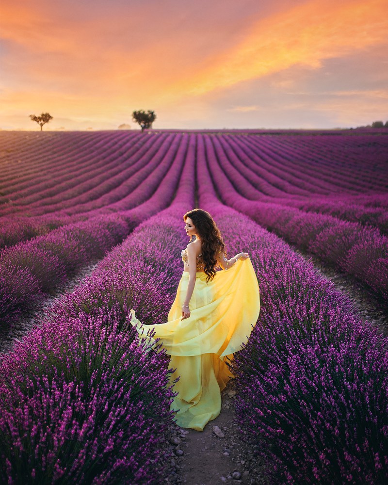 Photo delightful Lavanda naked