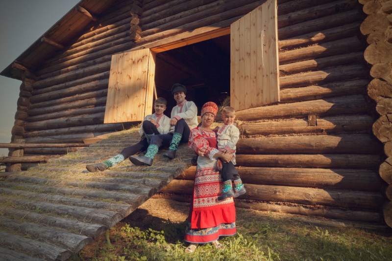 The northern peoples of the Komi-Vyryans