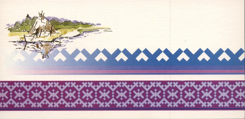 Patterns ornaments of Ugra Khanty Mansi 