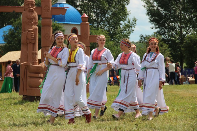 The traditions and customs of the Mordovian people of Mordovia