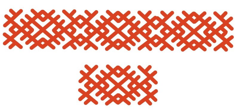 National ornament Komi Permyakov