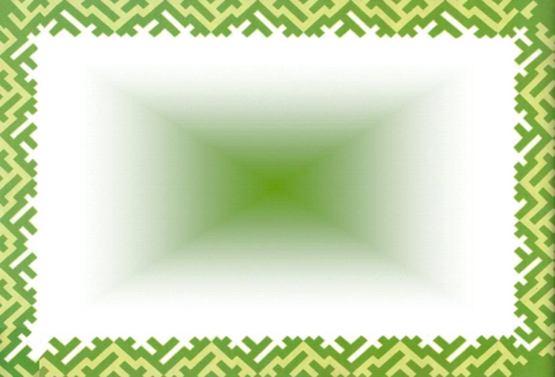 Bashkir ornament frame