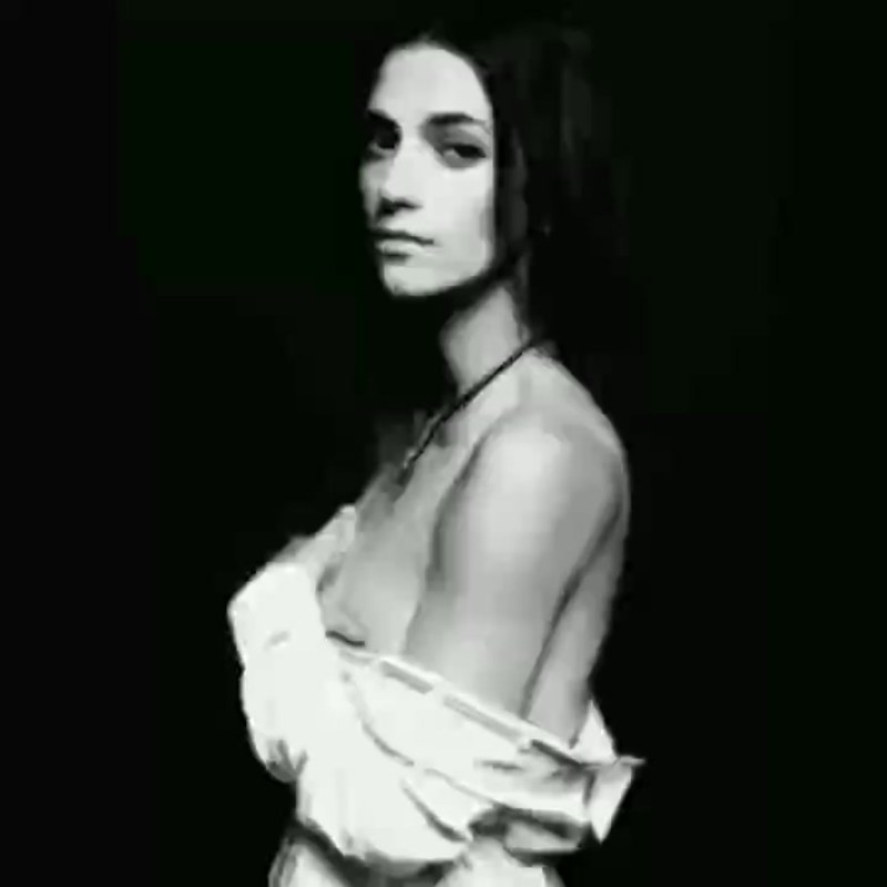 Natasha Tikhomirova in flour