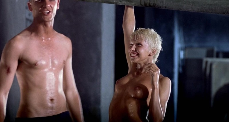 Irina Bjurklund naked in the film