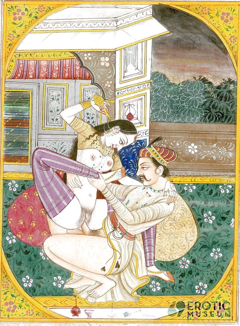 The pose of the rider Kamasutra