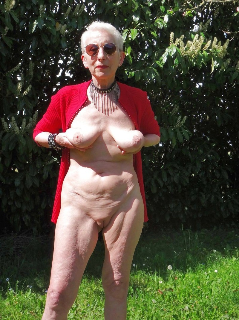 Naked home old women