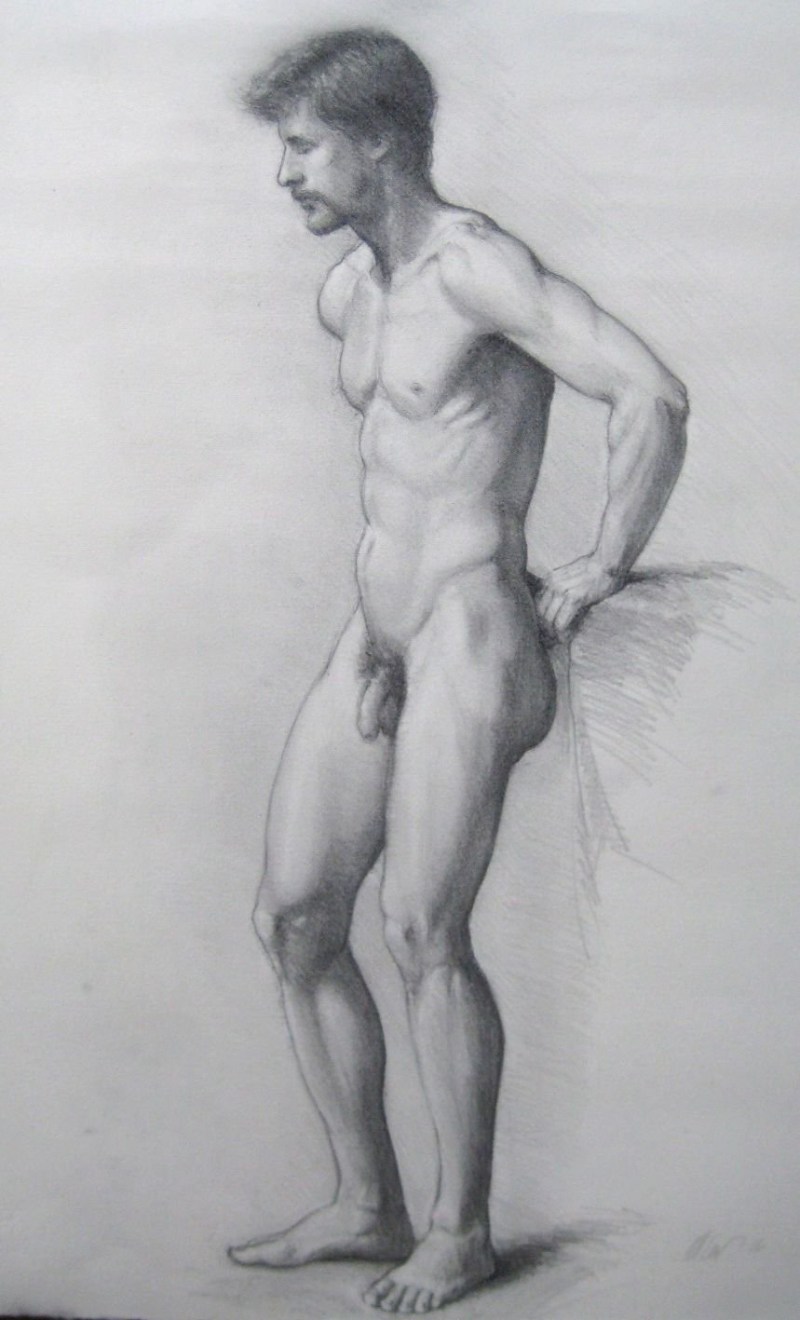 Erotic drawings of men