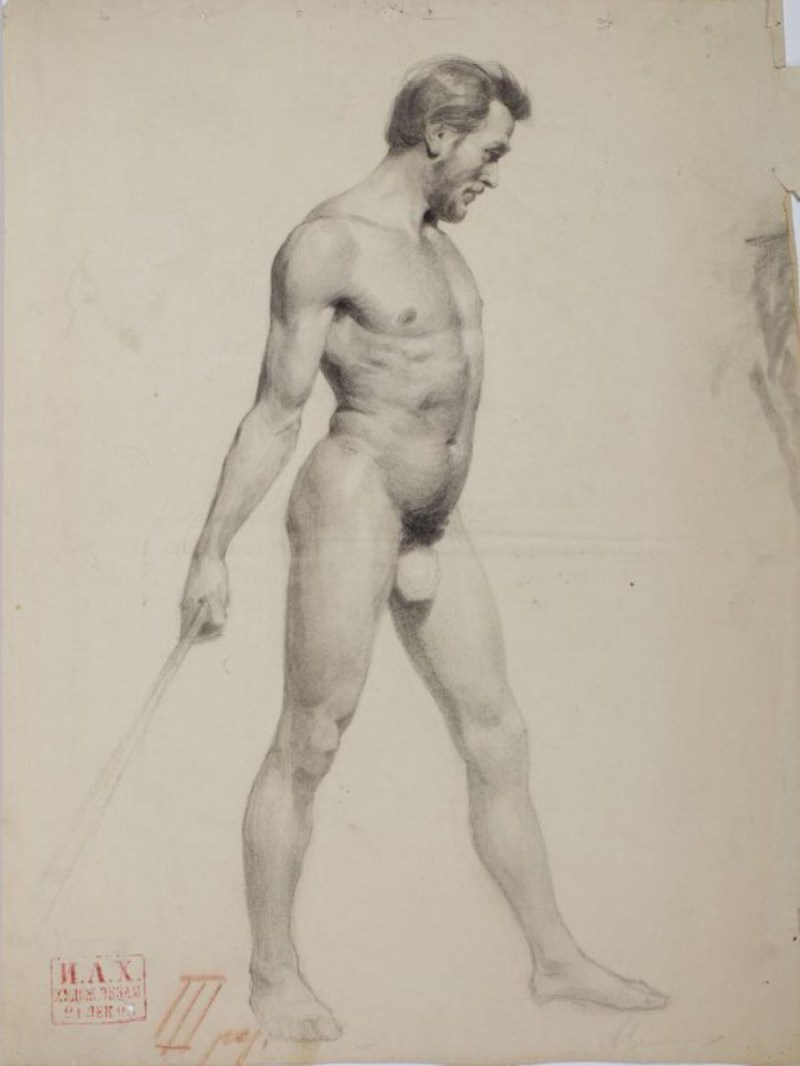 Beautiful drawings of naked men