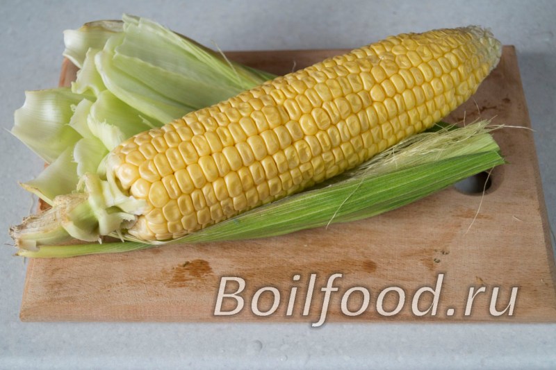 Life hack Clean corn cobs