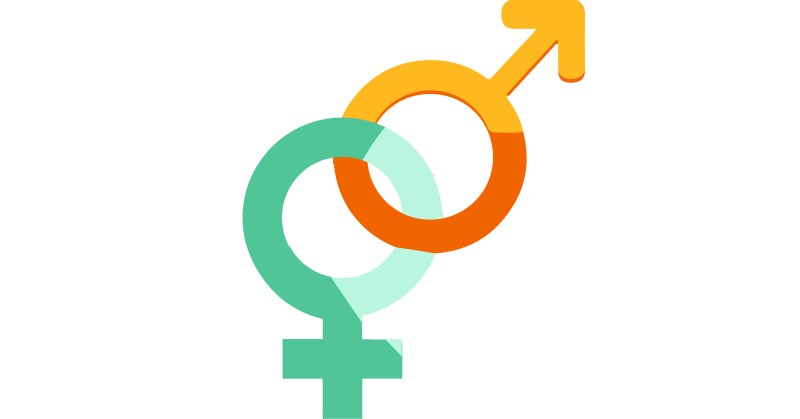 Man and woman are engaged