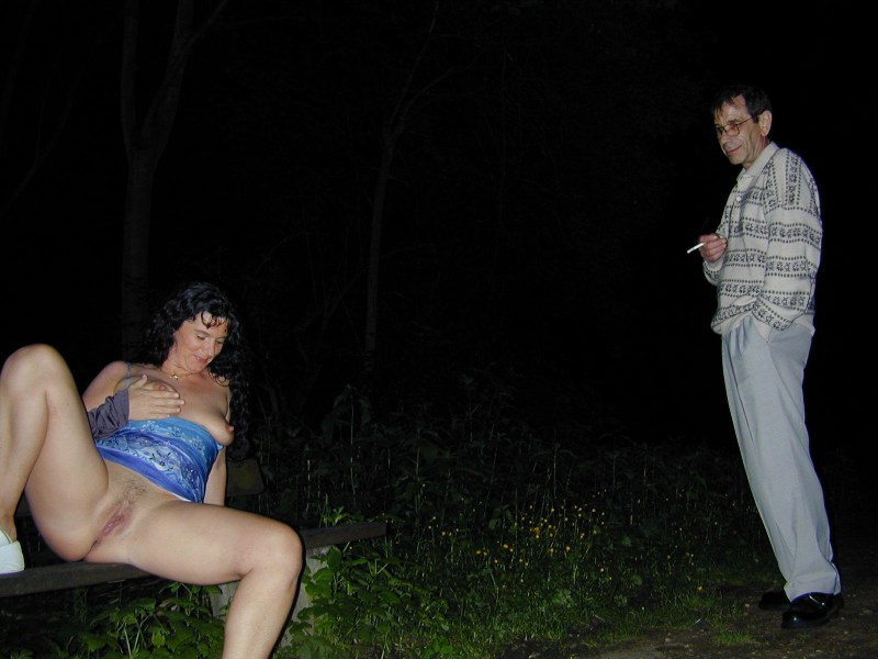 Naked women on the streets of cities