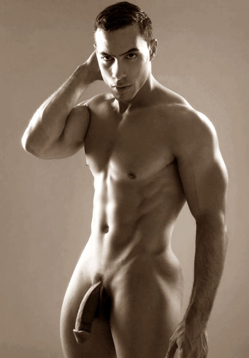 Photoshoot of naked men