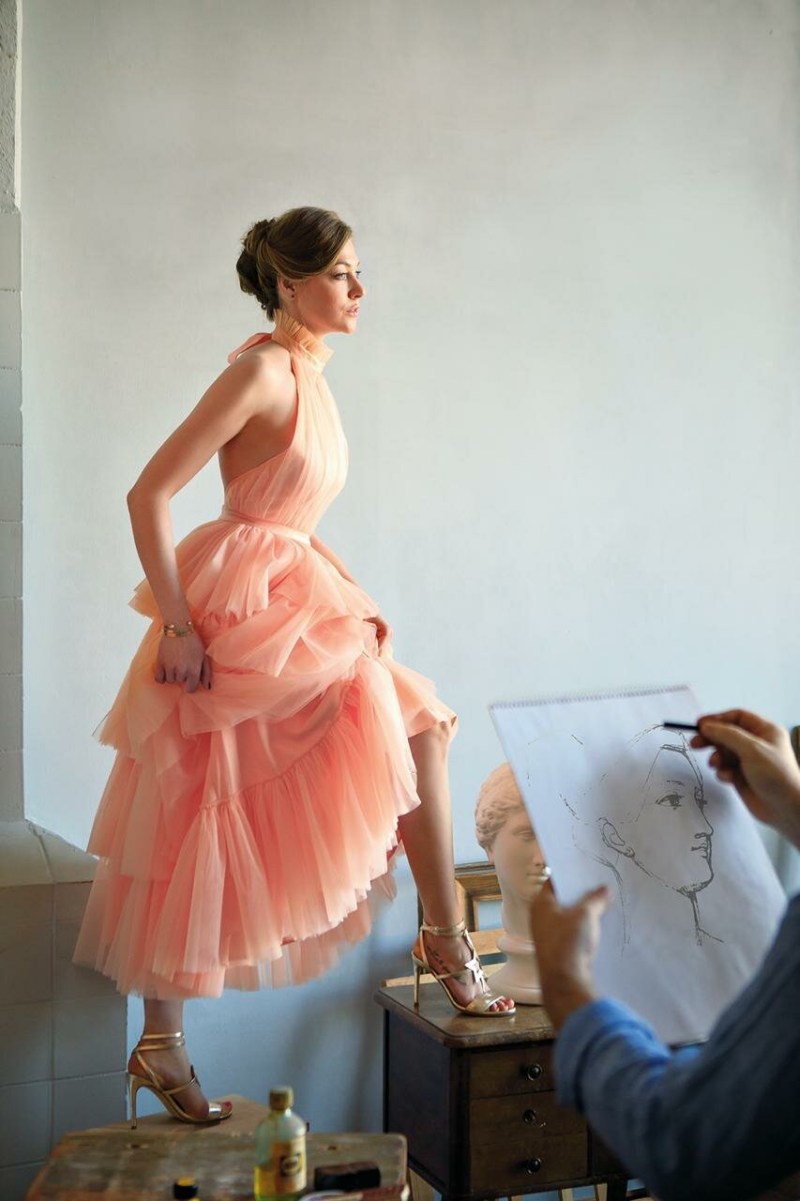 The legs of Alexandra Nikiforova