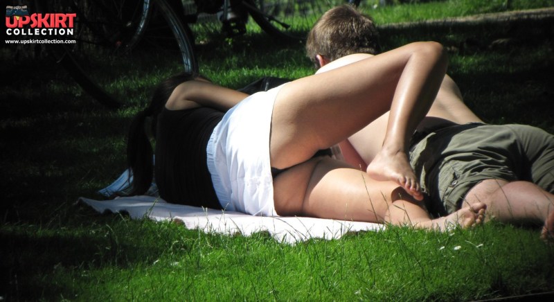 Hidden Camera Pissing in the bushes