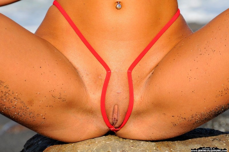 Beautiful bikini pussy