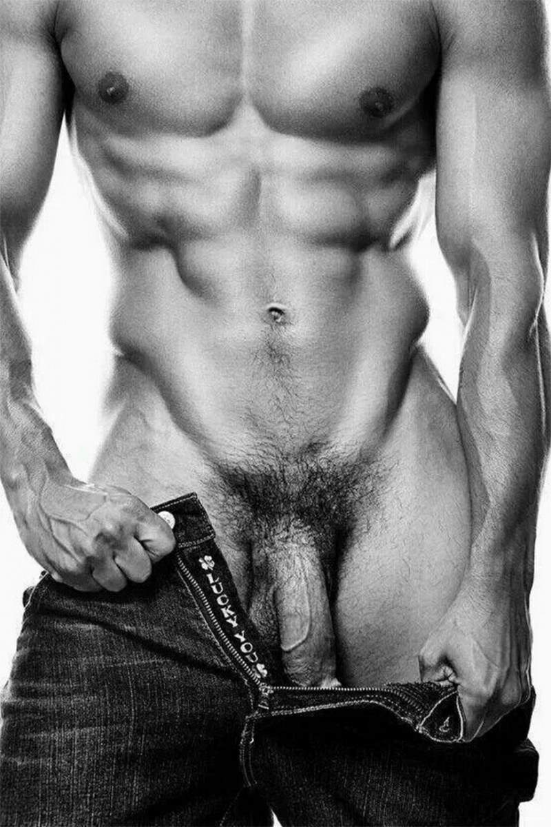 Naked guy with a big dick