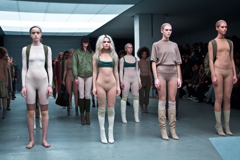 Several naked models