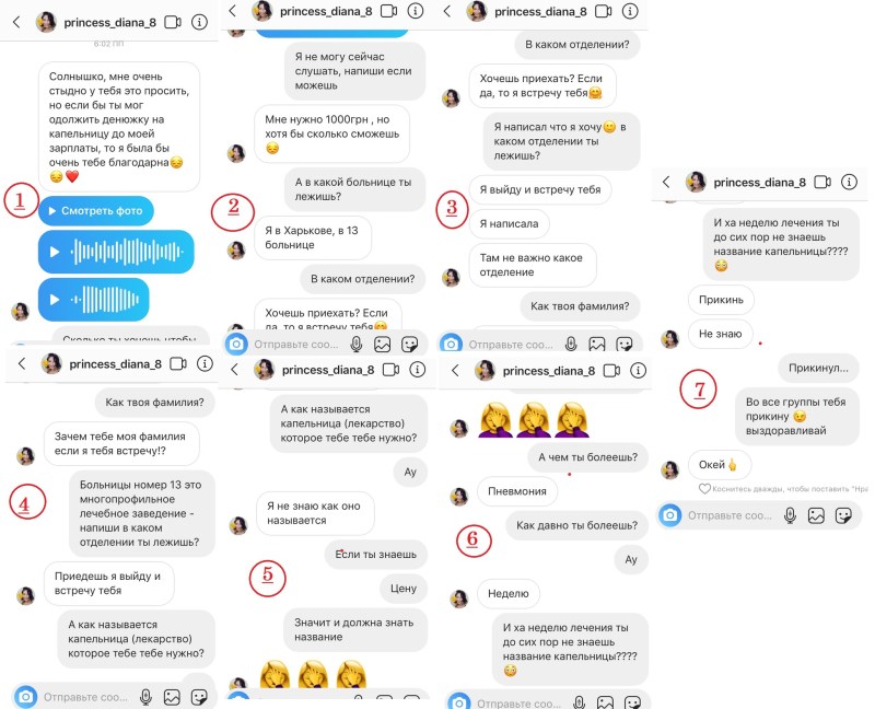 Beautiful signatures in the passport for the letter K