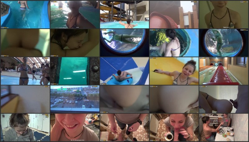 Hidden camera in the Ero water park