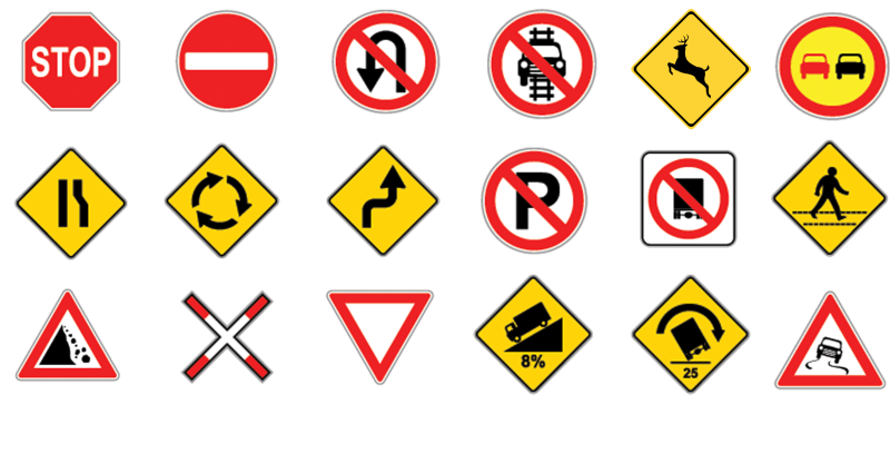 Road signs of Europe
