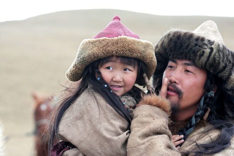 Yakut appearance of the girl