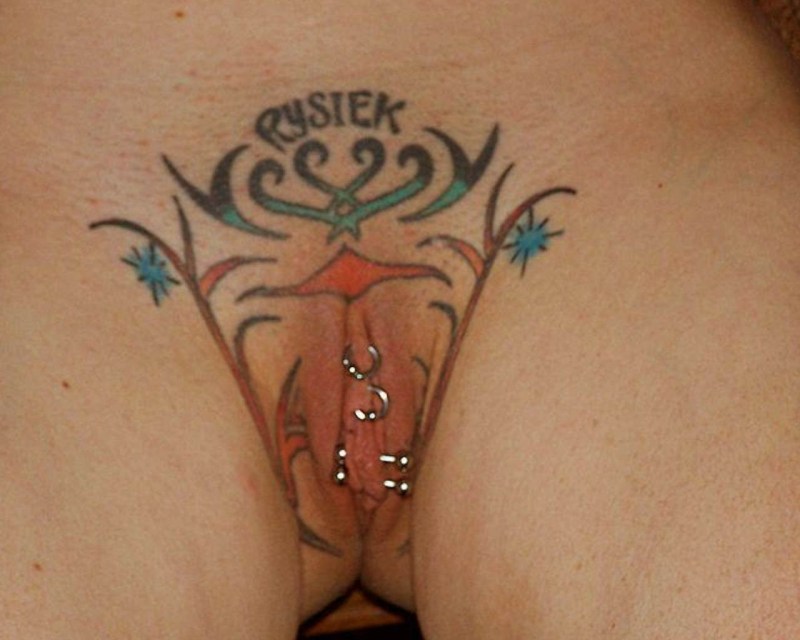 Pornographic tattoo