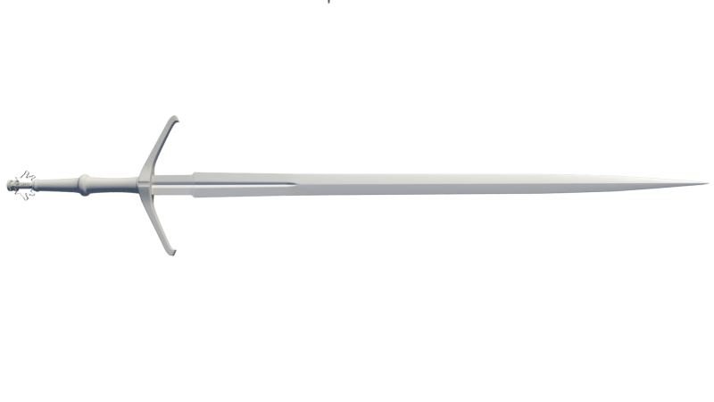 Blue T -shirt from behind