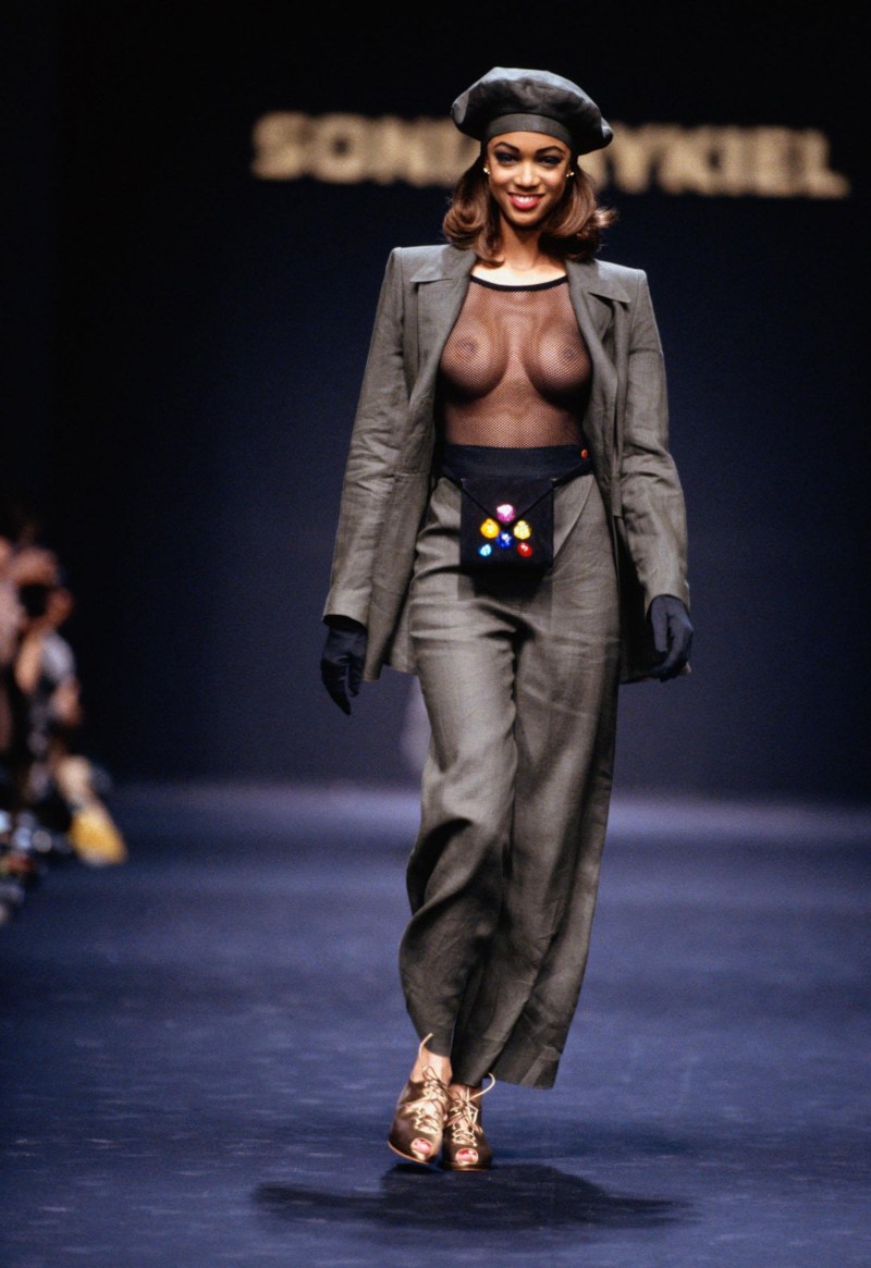 Nudity on fashion shows