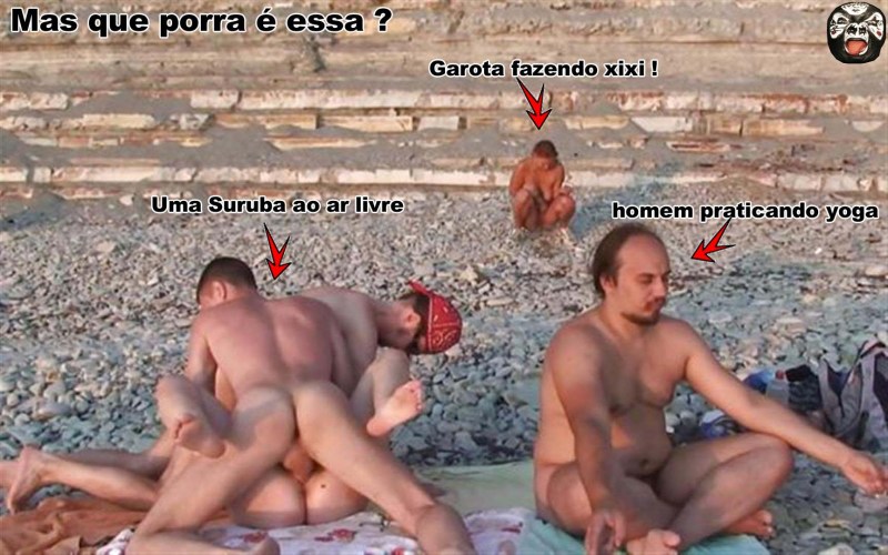 Naked chicks on the beach