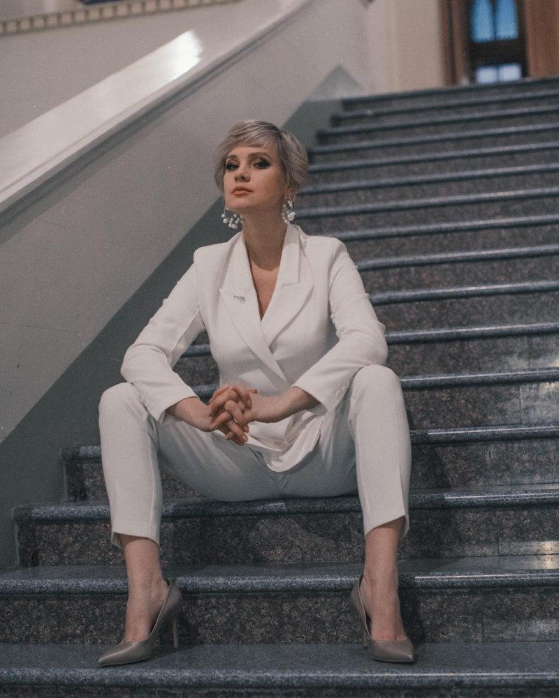 Olga Orlova in Seychelles