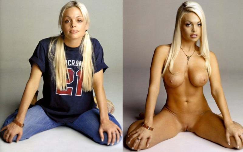 Famous girls without clothes